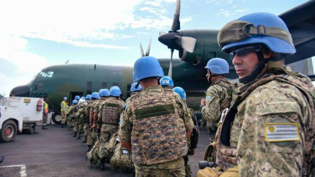 Uruguay mantiene fuerzas militares desplegadas en misiones de ONU para luchar por causas humanitarias